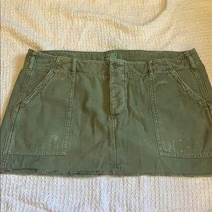 American Eagle Outfitters Distressed Skirt